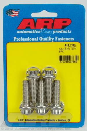 ARP - ARP 3/8-16 x 1.250 12pt 7/16 wrenching SS bolts 615-1250