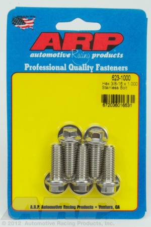 ARP - ARP 3/8-16 x 1.000 hex SS bolts 623-1000