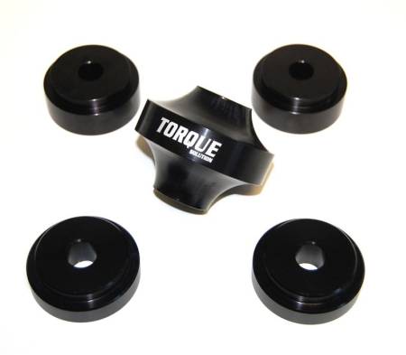 Torque Solution - Torque Solution Solid Differential Bushing w/ Billet Inserts: Mitsubishi Evolution X MR & GSR 2008+