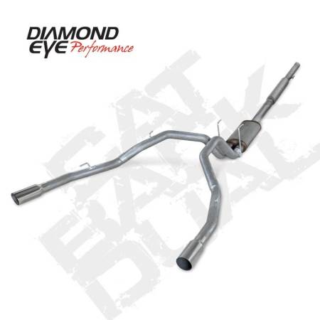 Diamond Eye Performance - Diamond Eye Exhaust System Kit, 2009-2012 Dodge 5.7L Hemi 1500 3" Ss Cbdl Sport