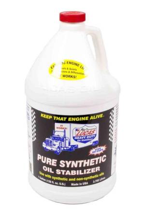 Lucas Oil - Lucas Motor Oil Additive - Heavy Duty Oil Stabilizer - Synthetic - 1 gal - Each