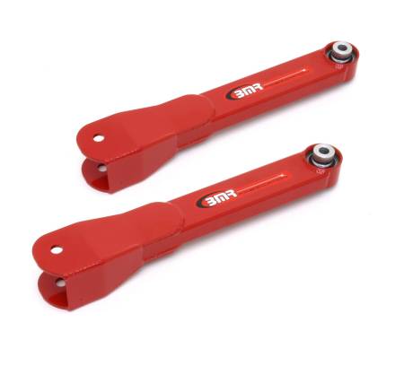 BMR Suspension - BMR 10-15 5th Gen Camaro Rear Non-Adj. Trailing Arms w/ Spherical Bearings - Red