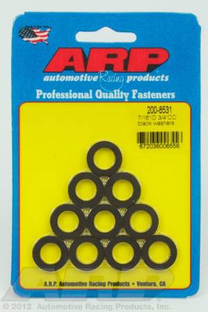 ARP - ARP 7/16 ID 3/4 OD black washers 200-8531