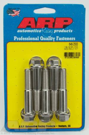 ARP - ARP 1/2-13 X 2.500 hex SS bolts 646-2500