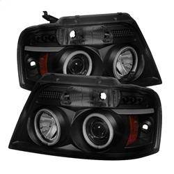 Spyder Auto - Spyder Ford F150 04-08 Projector Headlights V 2 CCFL Halo LED Blk Smke PRO-YD-FF15004-CCFL-G2-BSM