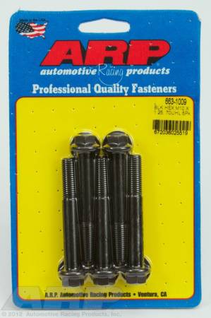 ARP - ARP M10 x 1.25 x 70 hex black oxide bolts 663-1009