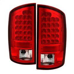 Spyder Auto - Spyder Dodge Ram 02-06 1500/Ram 2500/3500 03-06 LED Tail Light Red Clear ALT-YD-DRAM02-LED-RC