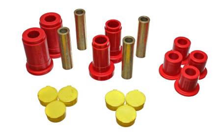 Energy Suspension - Energy Suspension 02-05 Dodge Ram 1500 2WD Red Front Control Arm Bushing Set