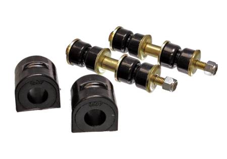 Energy Suspension - Energy Suspension 00-04 Ford Focus Black 20mm Rear Sway Bar Bushing Set