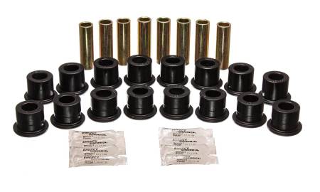 Energy Suspension - Energy Suspension 94-06 Hummer H1 Black Front & Rear End Control Arm Bushing Set