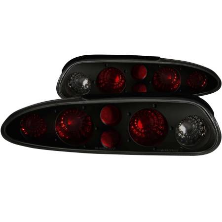 ANZO Headlights, Tail Lights and More  - ANZO 1993-2002 Chevrolet Camaro Taillights Dark Smoke