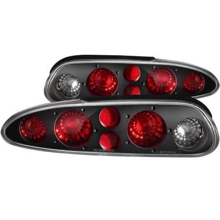 ANZO Headlights, Tail Lights and More  - ANZO 1993-2002 Chevrolet Camaro Taillights Black