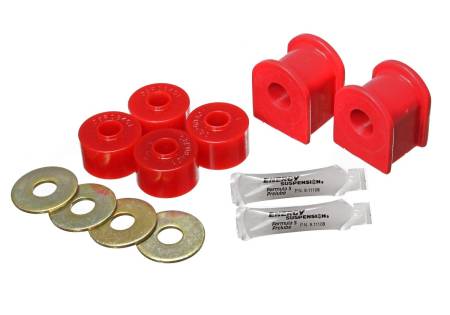 Energy Suspension - Energy Suspension 2005-07 Ford F-250/F-350 SD 2/4WD Front Sway Bar Bushing Set - 13/16inch - Red