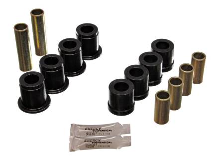 Energy Suspension - Energy Suspension 87-95 Nissan Pathfinder 2WD/4WD Black Front Control Arm Bushing Set