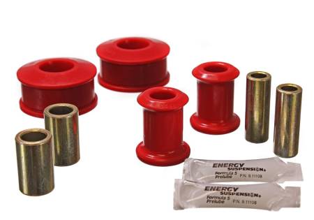 Energy Suspension - Energy Suspension 93-99 Volkswagen Cabrio/Golf III/GTI/Jetta III Red Front Control Arm Bushing Set