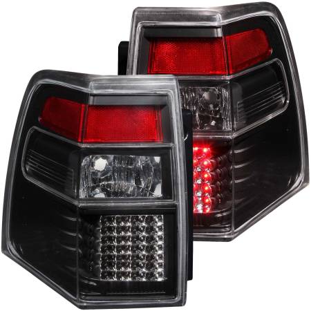 ANZO Headlights, Tail Lights and More  - ANZO 2007-2014 Ford Expedition LED Taillights Black