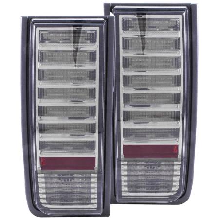 ANZO Headlights, Tail Lights and More  - ANZO 2003-2009 Hummer H2 LED Taillights Smoke