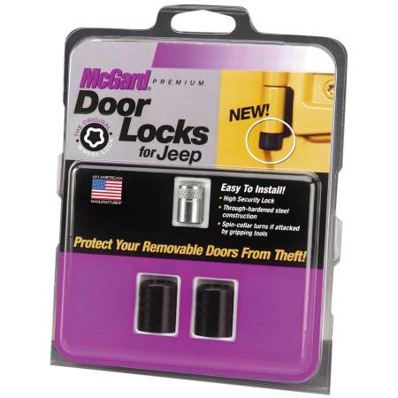 McGard - McGard 97-06 Jeep Wangler TJ / Unlimited LJ 2-Door Lock Set - (2 Locks)