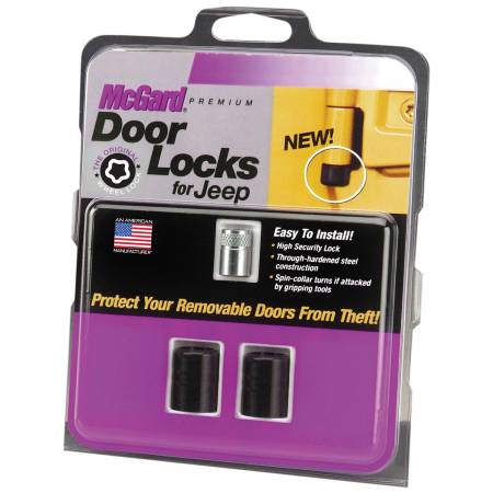 McGard - McGard 87-95 Jeep Wrangler YJ 2-Door Lock Set - (2 Locks)