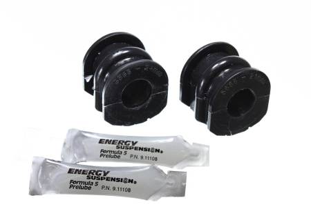 Energy Suspension - Energy Suspension 03-07 Infiniti G-35 Coupe RWD / 02-09 350Z Black 21mm Rear Sway Bar Frame Bushings