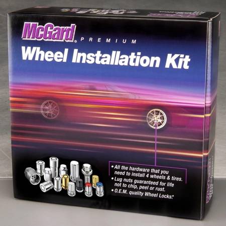 McGard - McGard SplineDrive Tuner Jeep 23pc. Kit (Cone) 1/2-20 / 13/16 Hex (18 Lug Nuts / 5 Locks) - Chrome