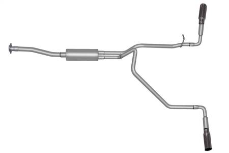 Gibson Performance Exhaust - Gibson 15-22 Chevrolet Colorado LT 2.5L 2.25in Cat-Back Dual Extreme Exhaust - Aluminized