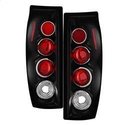 Spyder Auto - Spyder Chevy Avalanche 02-06 Euro Style Tail Lights Black ALT-YD-CAV04-BK