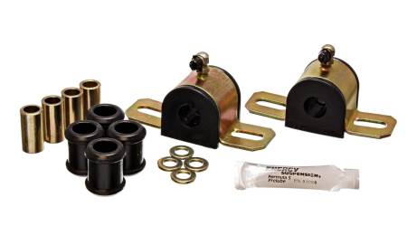 Energy Suspension - Energy Suspension 08-10 Chrysler 300C RWD / 07-10 Charger RWD Blk 17.5mm Rear Sway Bar Bushing Set