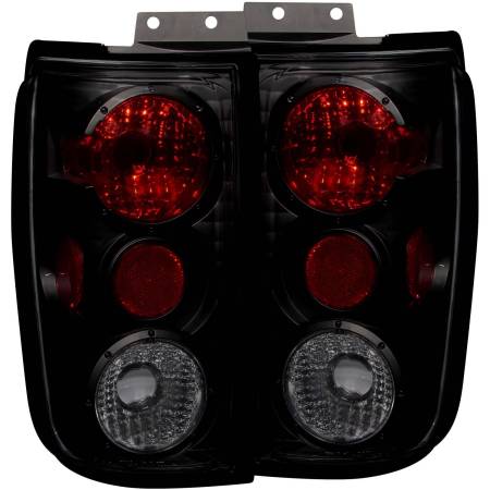 ANZO Headlights, Tail Lights and More  - ANZO 1997-2002 Ford Expedition Taillights Smoke