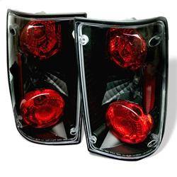 Spyder Auto - Spyder Toyota Pick Up 89-95 Euro Style Tail Lights Black ALT-YD-TP89-BK