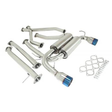 Manzo Headers, Exhausts, and More - Manzo Nissan 370Z 2009-2012 Z34 3.7L V6 VQ37VHR LHD Stainless Steel Catback Exhaust System