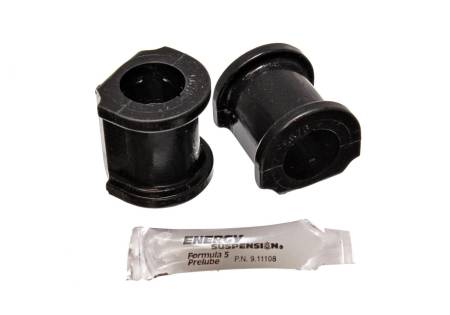 Energy Suspension - Energy Suspension 01-05 Honda Civic/CRX / 02-05 Civic Si Black 1 inch Front Sway Bar Bushings