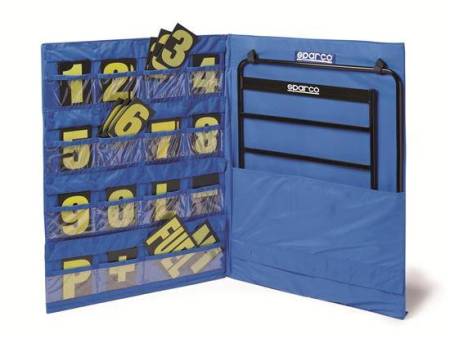 Sparco - Sparco Pit Board And Numbers Kit W/Co