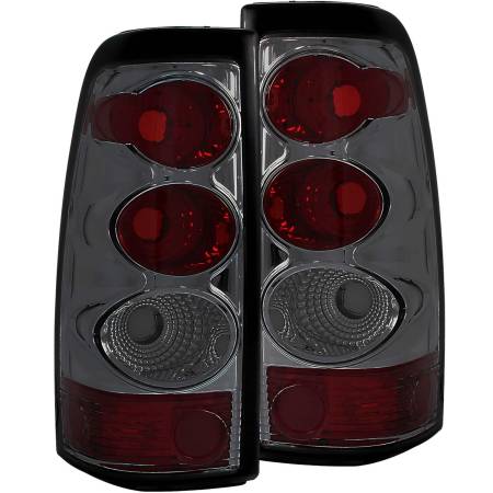 ANZO Headlights, Tail Lights and More  - ANZO 2003-2006 Chevrolet Silverado 1500 Taillights Smoke