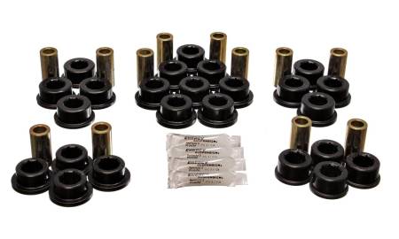 Energy Suspension - Energy Suspension 87-92 Toyota Supra Black Rear Control Arm Bushing Set