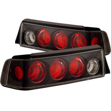 ANZO Headlights, Tail Lights and More  - ANZO 1988-1991 Honda Civic Taillights Black