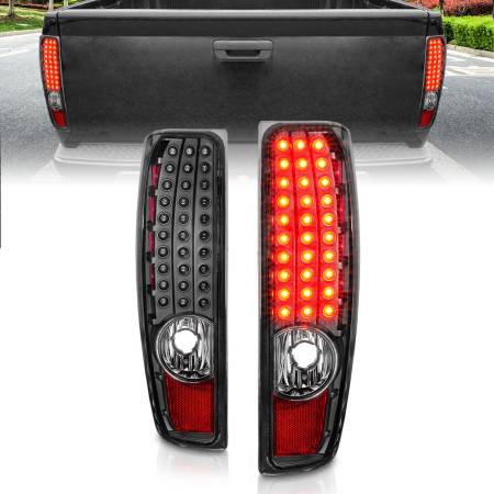 ANZO Headlights, Tail Lights and More  - Anzo 04-10 Chevy Colorado LED Tailights G2 - Black