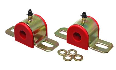 Energy Suspension - Energy Suspension All Non-Spec Vehicle Red 28mm Front Sway Bar Bushings