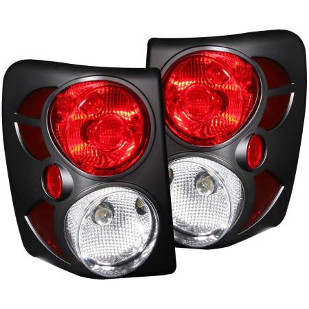 ANZO Headlights, Tail Lights and More  - ANZO 1999-2003 Jeep Grand Cherokee Taillights Black