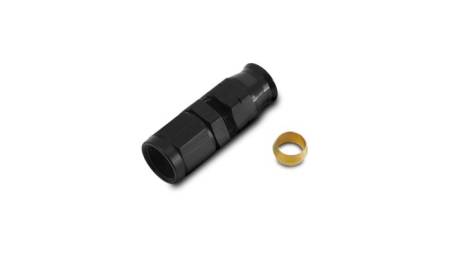 Vibrant Performance -10AN Female to .625in Tube Adapter Fitting (w/Brass Olive Insert)