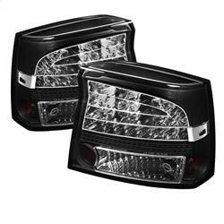 Spyder Auto - Spyder Dodge Charger 09-10 LED Tail Lights Black ALT-YD-DCH09-LED-BK