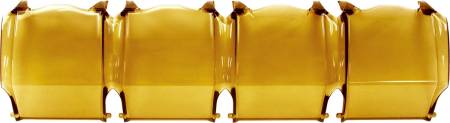 Rigid Industries - RIGID Light Cover For Adapt LED Lights, 10 Inch, Yellow, Single