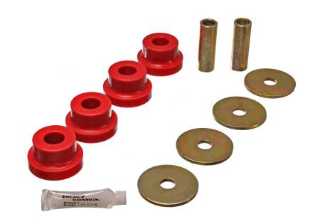 Energy Suspension - Energy Suspension 70-78 Nissan 240Z/260Z/280Z Red Differential Carrier (Mustache Bar) Bushings