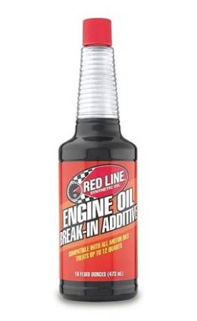 Red Line Synthetic Oil - Red Line Oil Engine Oil Break In Additive 16oz - Case of 12