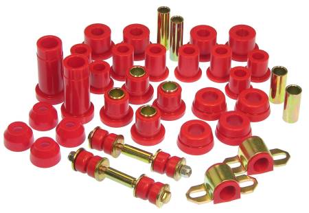 Prothane - Prothane 89-94 Toyota Truck 2wd Total Kit - Red