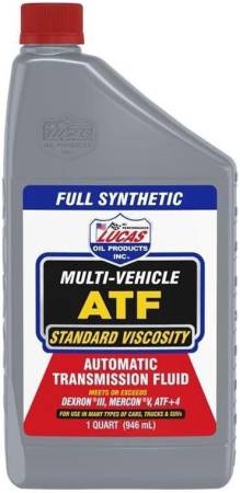 Lucas Oil - Lucas Transmission Fluid - Multi-Vehicle - ATF - Conventional - 1 qt - Each