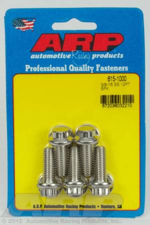 ARP - ARP 3/8-16 x 1.000 12pt 7/16 wrenching SS bolts 615-1000