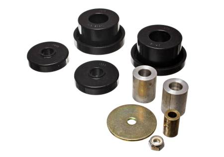 Energy Suspension - Energy Suspension 08-10 Chrysler Challenger/07-10 Charger RWD Black Rear Diff Mount Bushing Set