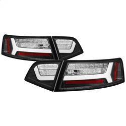 Spyder Auto - Spyder 09-12 Audi A6 LED Tail Lights - Black (ALT-YD-AA609-LED-BK)