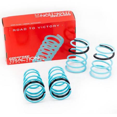 Godspeed Project - Godspeed Project Traction-S Lowering Springs Subaru Impreza WRX/STI (GDF) 2004-07